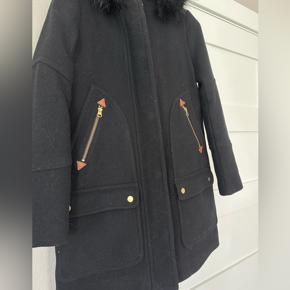 J Crew Italian stadium-cloth wool coat - Picture 2 of 4